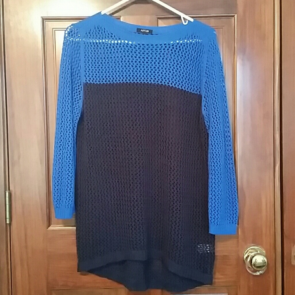 Colorblock sweater